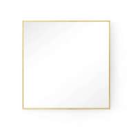 Picture of CLARENCE LARGE MIRROR, POLISHED BRASS