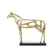 Picture of ARABIAN HORSE STATUE, GOLD LEAF