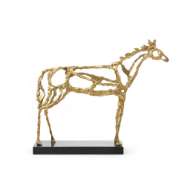 Picture of ARABIAN HORSE STATUE, GOLD LEAF