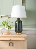 Picture of CAROLYN LAMP, OLIVE GREEN