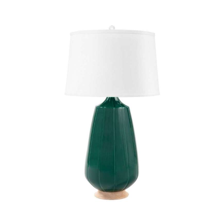 Picture of AURORA LAMP WITH SHADE, EMERALD GREEN