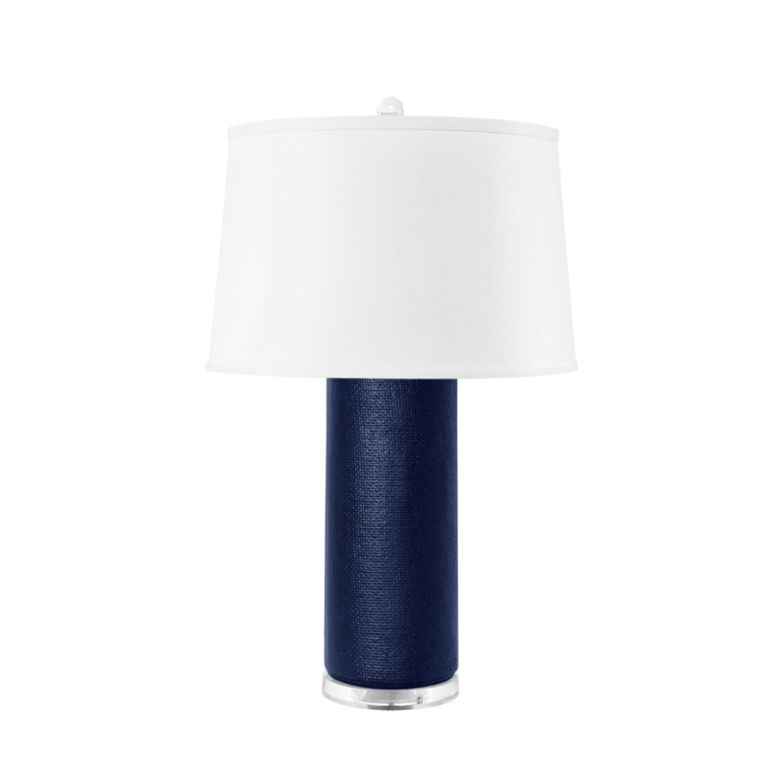 Picture of CLEO LAMP WITH SHADE, EVENING BLUE