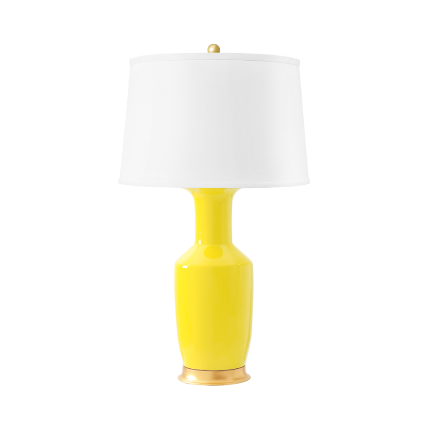 Picture of ALIA LAMP WITH SHADE, SUNFLOWER YELLOW