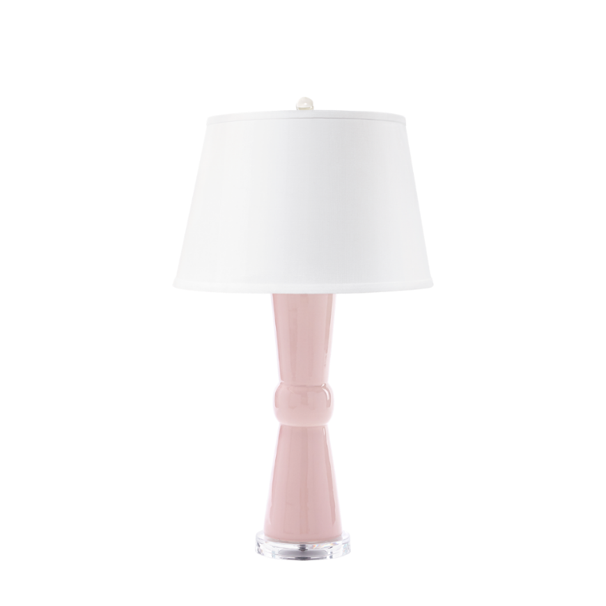 Picture of CLARISSA LAMP WITH SHADE, PINK