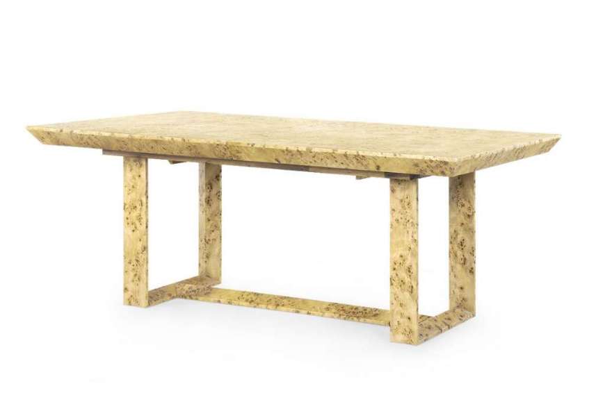 Picture of EASTON DINING TABLE, BURL