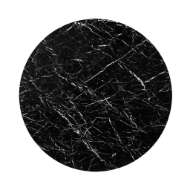 Picture of STOCKHOLM 52" DINING TABLE TOP, BLACK MARQUINA