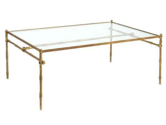 Picture of LASHED BAMBOO COFFEE TABLE