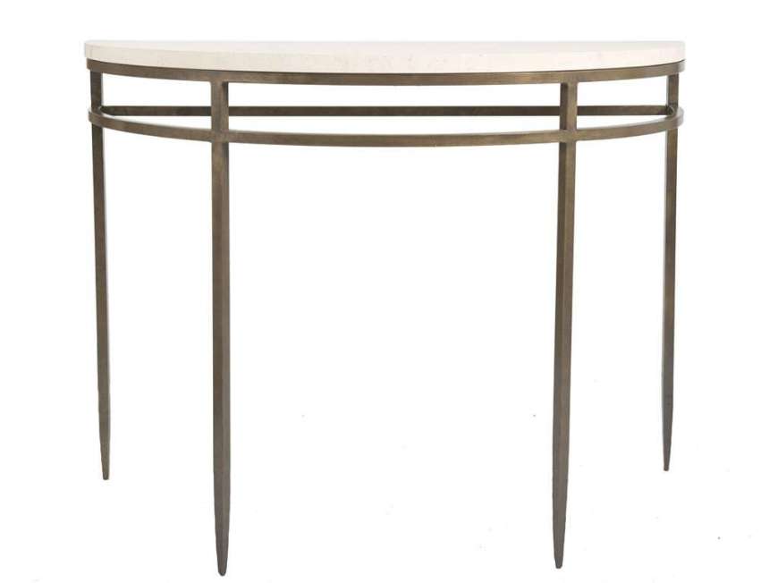 Picture of BURCHARD DEMI LUNE CONSOLE TABLE