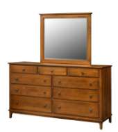 Picture of BAXTER LAKE TRIPLE DRESSER & MIRROR