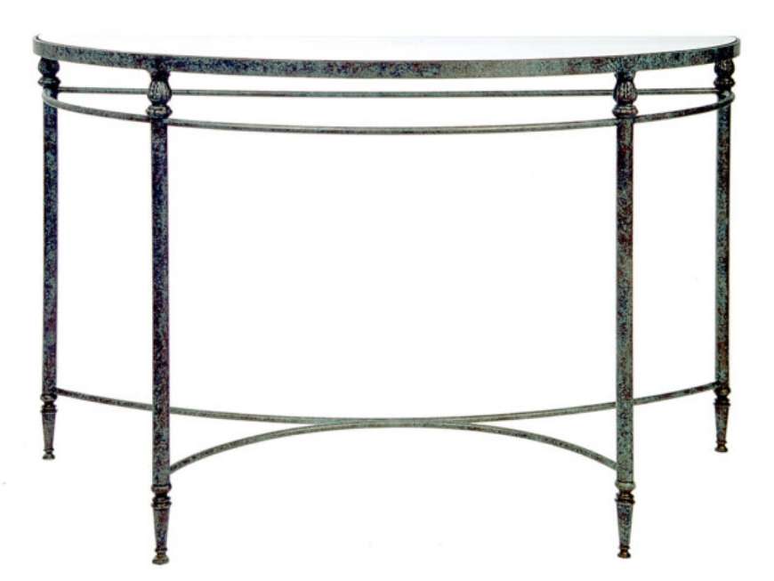 Picture of SLOVENIA DEMI-LUNE CONSOLE TABLE