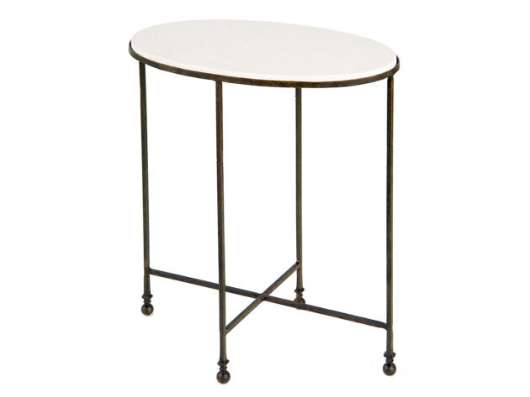 Picture of MINI BALL PEDESTAL OVAL TABLE