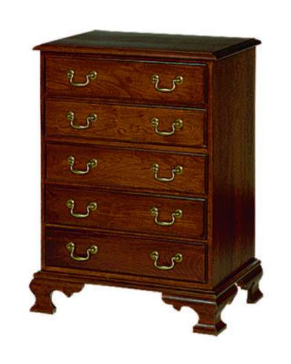 Picture of WILLIAMSBURG BEDSIDE CHEST OF DRAWERS