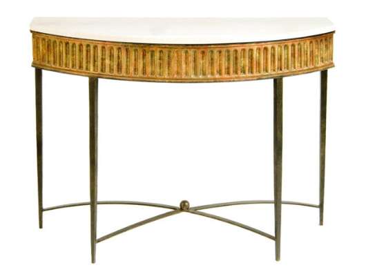 Picture of CUSTOM ZINC APRON CONSOLE