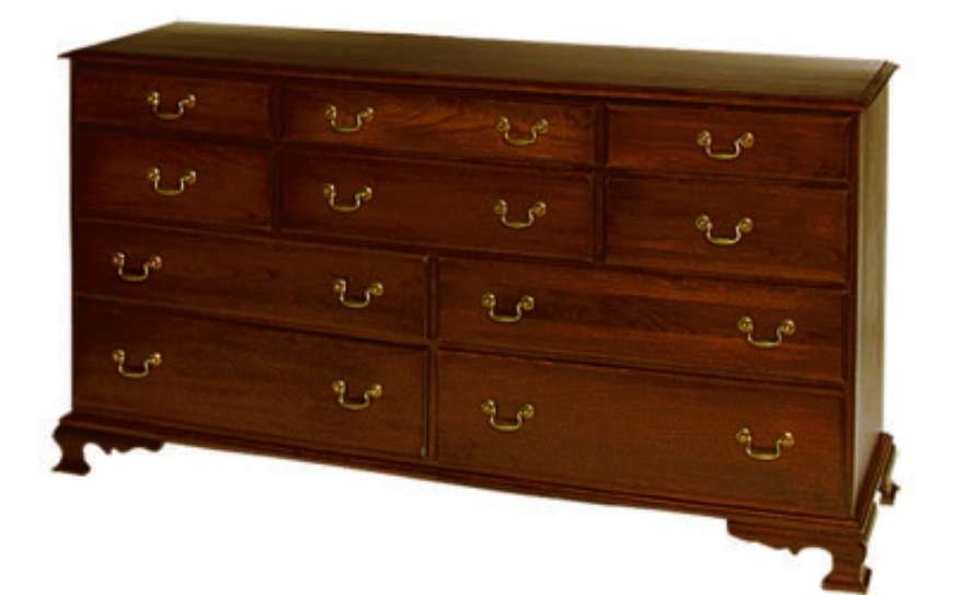 Picture of WILLIAMSBURG TRIPLE DRESSER