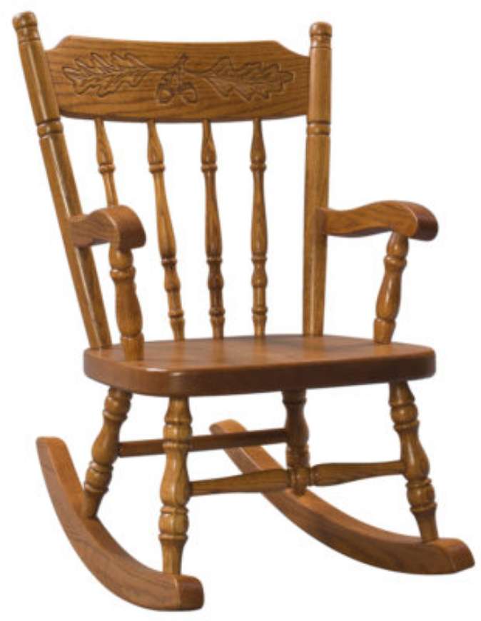 Picture of CHILD’S ACORNBACK ROCKER