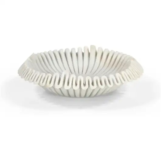 Picture of RUFFLE MARBLE BOWL