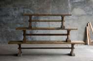 Picture of SALVAGED WOOD TRESTLE BENCH