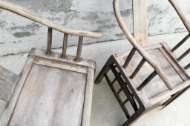 Picture of ANTIQUE PAIR OF ARMCHAIRS