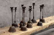 Picture of CAST IRON CANDLE HOLDER