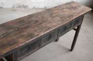 Picture of ANTIQUE MULTI DRAWER CONSOLE