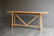 Picture of TEAK FRENCH FARM CONSOLE