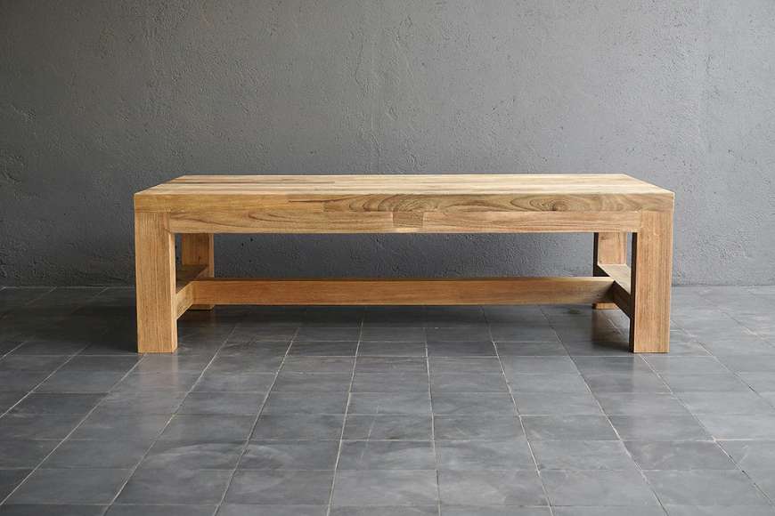 Picture of RECLAIMED TEAK OUTDOOR COCKTAIL TABLE