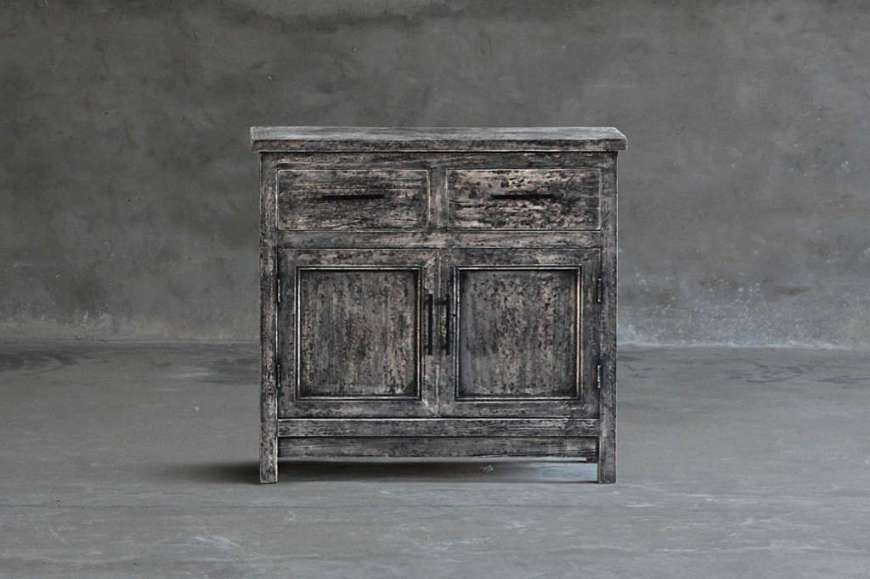 Picture of BEDSIDE CABINET IN RECLAIMED WOOD