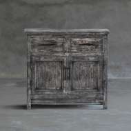 Picture of BEDSIDE CABINET IN RECLAIMED WOOD