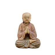 Picture of WOODEN BUDDHA CARVED FROM POPLAR