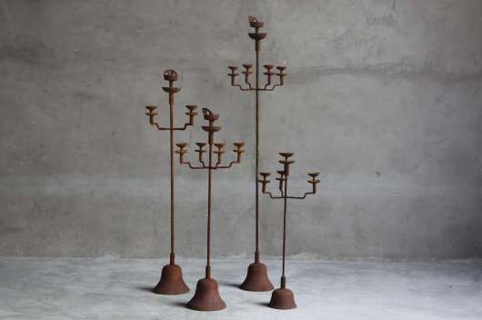 Picture of CAST IRON CANDLE HOLDER