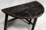 Picture of ANTIQUE DEMI LUNE TABLE