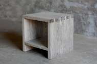 Picture of RECLAIMED ELM END TABLE