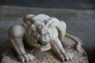 Picture of CARVED CHINESE GUARDIAN LIONS