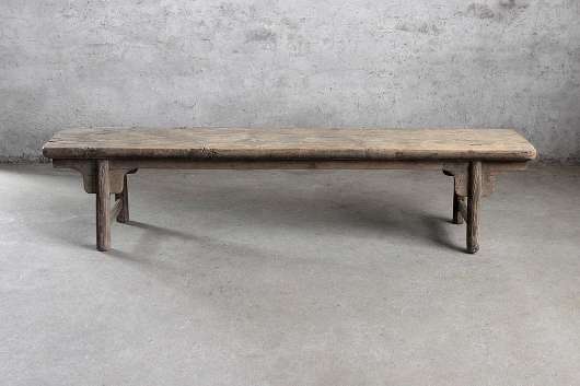 Picture of ANTIQUE WALNUT BENCH