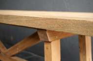 Picture of TEAK FRENCH FARM BENCH