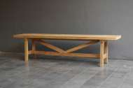 Picture of TEAK FRENCH FARM BENCH