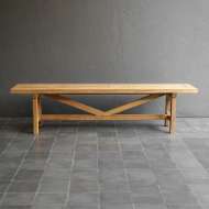 Picture of TEAK FRENCH FARM BENCH