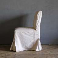 Picture of SLIPCOVERED CHAIR WITH SOB RECYLCED TARP