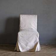 Picture of SLIPCOVERED CHAIR WITH SOB RECYLCED TARP