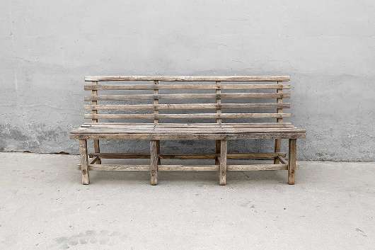 Picture of NATURAL ELM BENCH