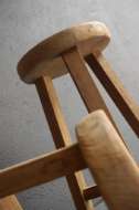 Picture of RECLAIMED TEAK ROUND  COUNTER STOOL