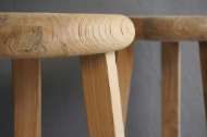 Picture of RECLAIMED TEAK ROUND BAR STOOL