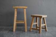 Picture of RECLAIMED TEAK STOOL