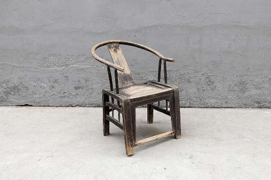 Picture of NATURAL DARK POPLAR CHAIR