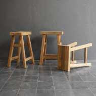 Picture of RECLAIMED TEAK COUNTER STOOL