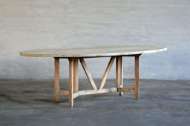 Picture of REEDITION FRENCH FARM TABLE (ELLIPTICAL OVAL)