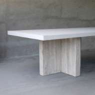 Picture of CONCRETE AND RECLAIMED ELM TABLE