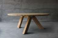 Picture of RECLAIMED TEAK TABLE – V-BASE