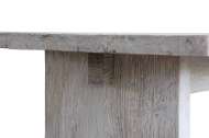 Picture of RECLAIMED ELM PLANK TABLE – SOLID LEG DESIGN