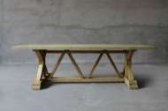 Picture of CONCRETE TRESTLE LEG TABLE